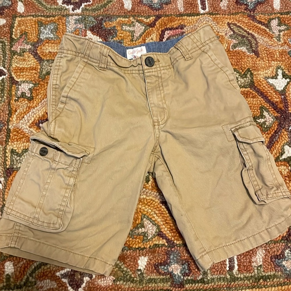 Cat & Jack tan cargo shorts